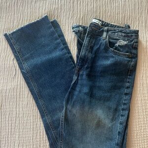Classic zara Blue Denim straight leg Jeans
